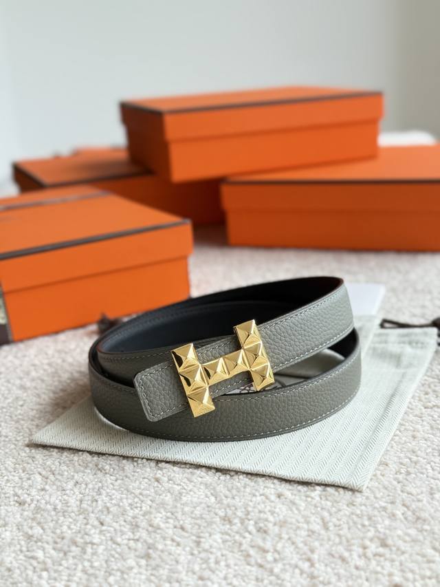 mors H Fine Hardware With Imported Togo Leather Width 24Mm Hermes Women's Bel