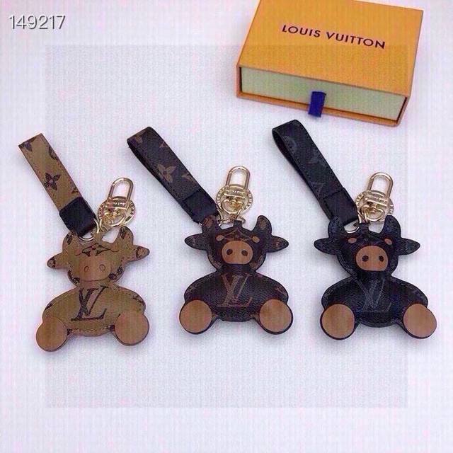 With Pictures Original Packaging Lv Chinese New Year Calf Bag Ornaments Pendant