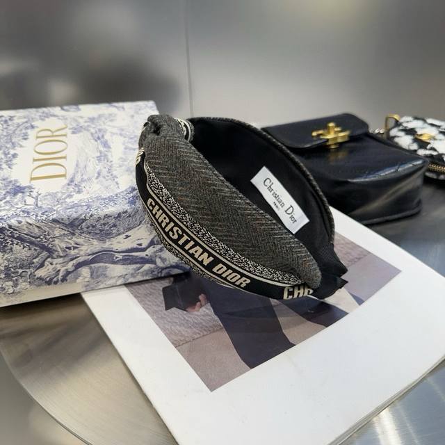 With Packaging Box Dior Dior New Cd Headband Autumn And Winter New Products Simp