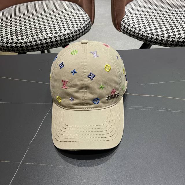 lv Louis Vuitton Big Round Face Baseball Sun Hat Summer Sun Protection Duck T