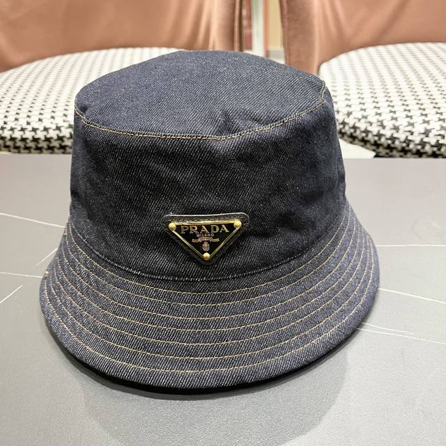 Baseball Cap Bucket Hat Prada Prada New Original Baseball Cap 1:1 Mold Customiza