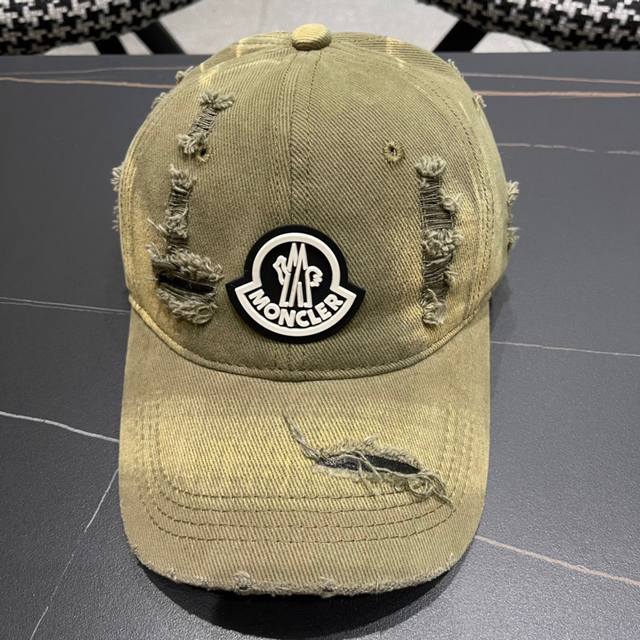Spring And Summer New Moncler Hole Baseball Cap For Young Fashion Trend Wear Col