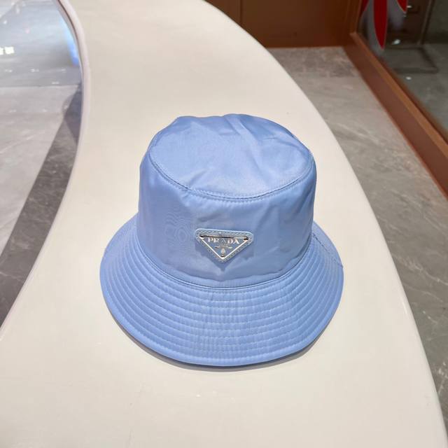 Prada High Version Hardware Accessories Original Quality Fisherman Hat Arrived B