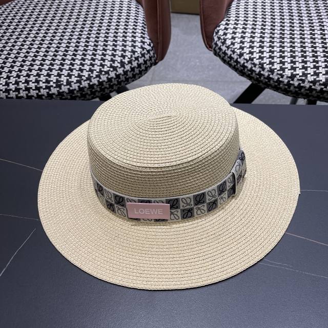 loewe 2025 New Straw Hat With Ribbon, A Must-Have For Holiday And Leisure, El