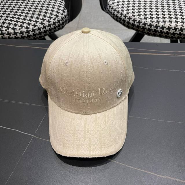 dior Dior New Early Autumn Simple Baseball Cap New Shipment Big Brand Style S