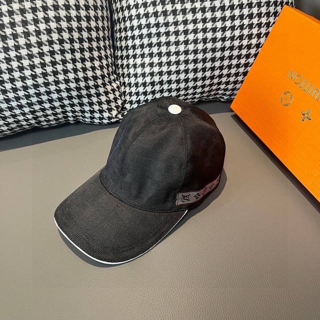 With Packaging Bag Lv Louis Vuitton New Original Baseball Cap Classic Checkerboa