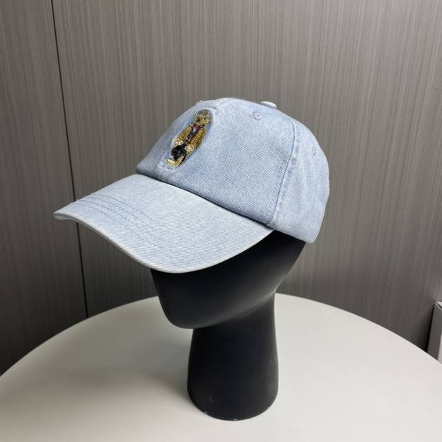 ralph Lauren Ralph Lauren Denim Bear Baseball Cap Is Cool And Cute. It Is Ava