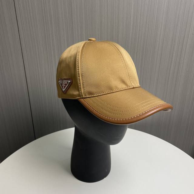 With Dust Bag Prada 25 Spring And Summer New Big Brand Baseball Cap Makes Your F