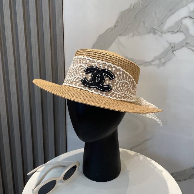 Chanel 2025 New Straw Hat High-End Customization Celebrity Style Details To Be W
