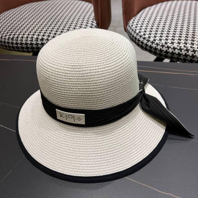 lv Louis Vuitton's New Straw Hat Is A Must-Have For Going Out, It's Easy To M