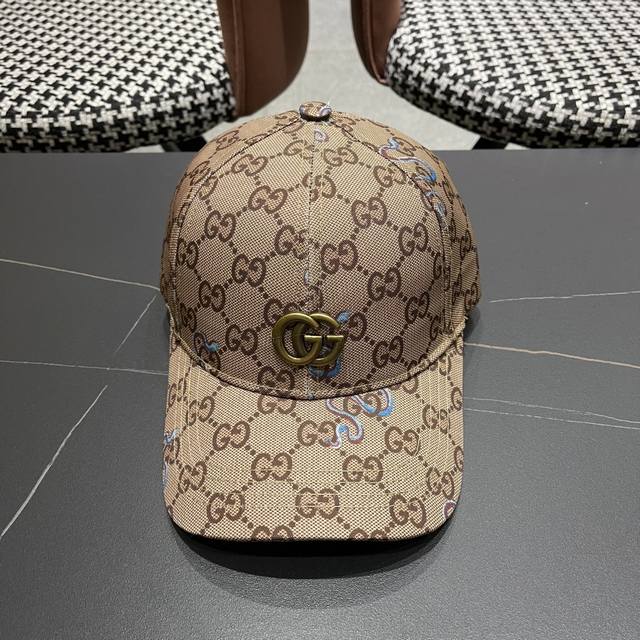 gucci 2025 New Counter Baseball Cap New Shipment Big Brand Style Super Easy T
