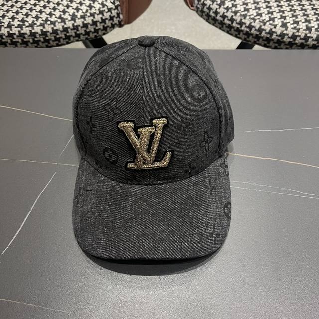 lv Louis Vuitton 2025 New Original Baseball Cap Lv Gradient Jacquard Counter