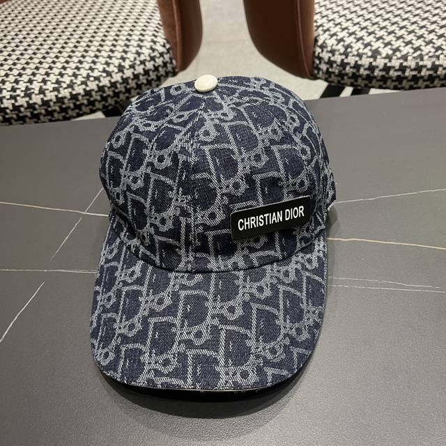 dior Dior 2025 New Original Baseball Cap Dior Old Flower Retro Charm Counter