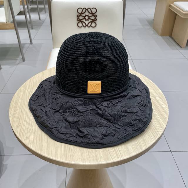 Louis Vuitton Louisvuitton Sun Protection Hat Female Summer Uv Foldable Breathab