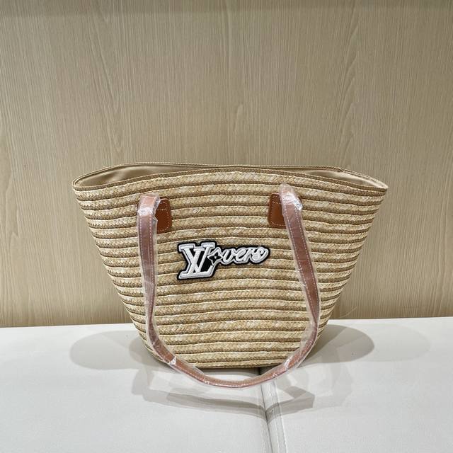 Louis Vuitton Baseball Cap Louisvuitton 2025 Summer New French Casual Straw Japa