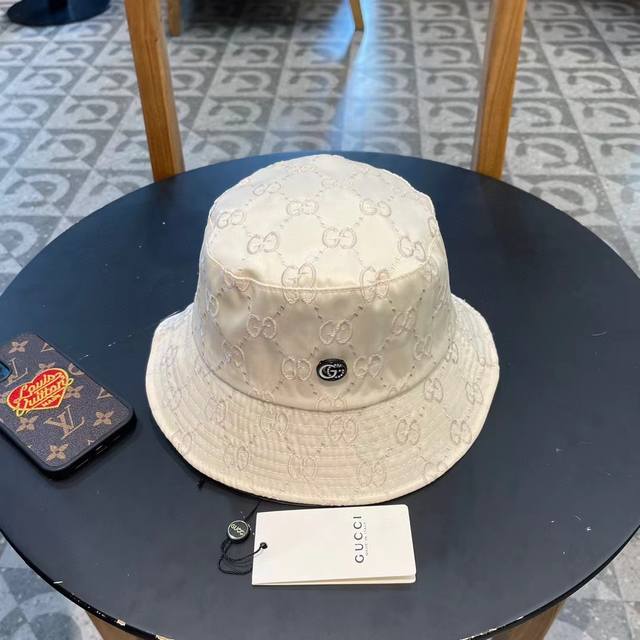 gucci Gucci Counter New Simple Embroidered Fisherman Hat Very Trendy Casual S