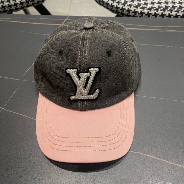 louivuittonlv New Louis Vuitton Denim Baseball Cap For Early Spring, Simple A
