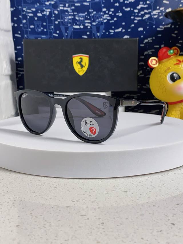 ray Ban Ray-Ban Ferrari Co-Branded 2025 New Square Plate Ins Style Fashion Tr