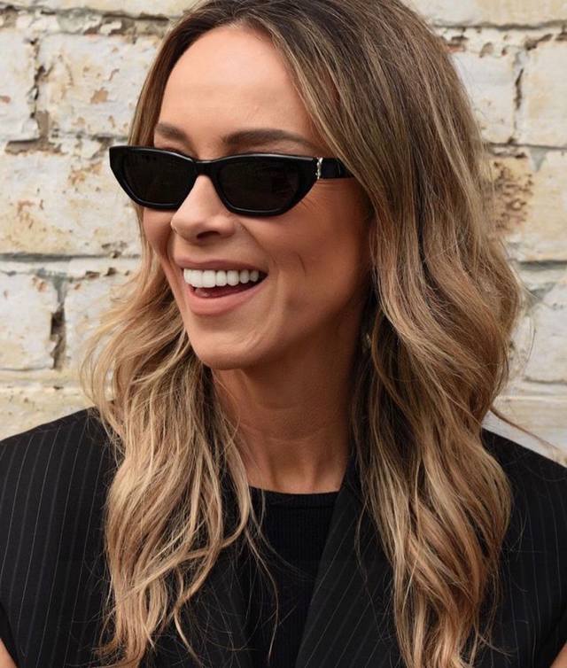 ysl Saint Laurent 2025 New Cat-Eye Sunglasses For Women, High-End Anti-Ultrav