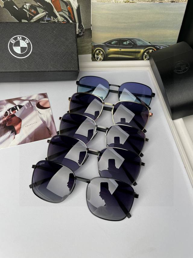 New Brand Bmw High Quality Men's Polarized Sunglasses Material Imported Polaroid