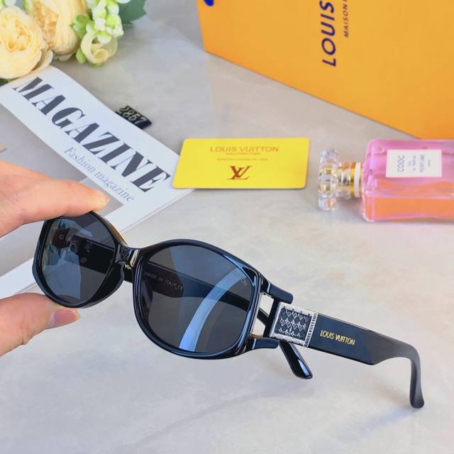 louis Vuitto* Light Luxury High-End Retro Cat-Eye Sunglasses For Women Small