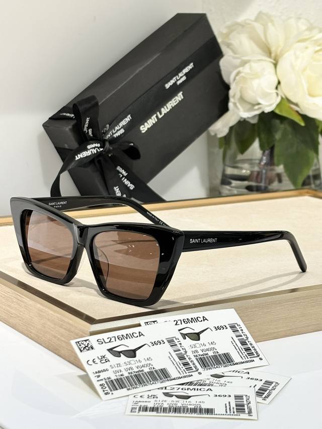 saint Lauren Mod Sl276Mica Size 53-16-145 Original Hinge High Quality Custom