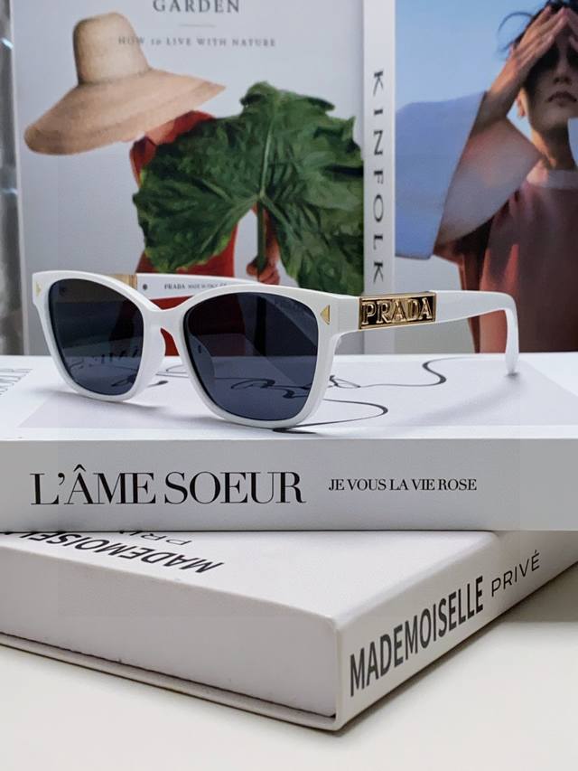 prada Prada 2025 New Sunglasses Men's Retro Fashion Sunglasses Men's And Wome
