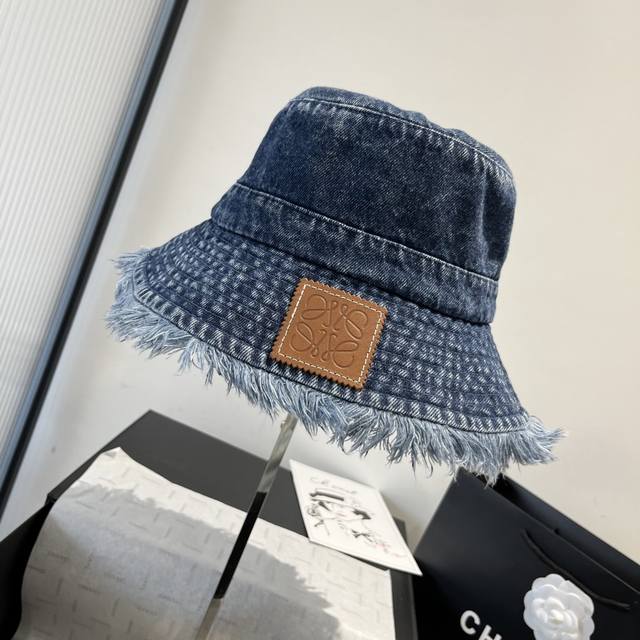 loewe New Denim Fisherman Hat Head Circumference 57Cm