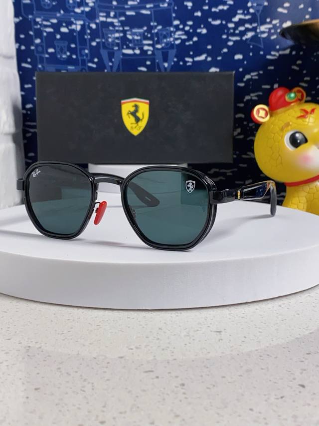 Hot Sale Rayban Ferrari Cooperation Model Oem Factory P Quality Unisex Sunglasse