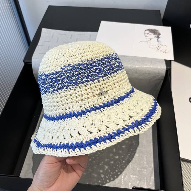 celine New Straw Sun Hat Foldable