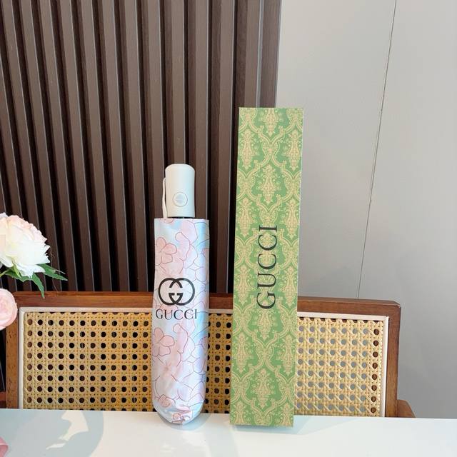 gucci Gucci's New Three-Fold Automatic Folding Umbrella Uses Taiwan Imported