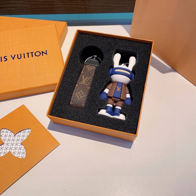 lv Rabbit Doll Keychain Can Be Detached As A Car Ornament, Popular Online Hig