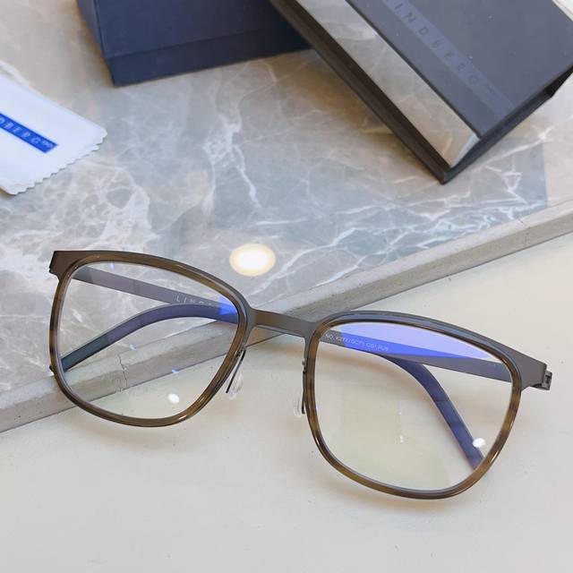 lindber* Lindberg New Optical Frame Model 9765 Size 51 Port 22-145 High Versi