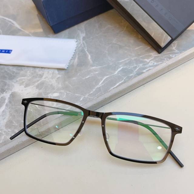 lindber* Lindberg New Optical Frame Model 6544 Size 53 Port 18-150 High Versi