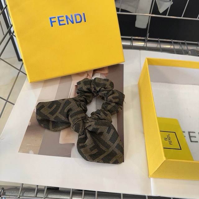 With Packaging Box Fendi Fendi's New F Hairband Is Retro, Elegant, Simple And Ve
