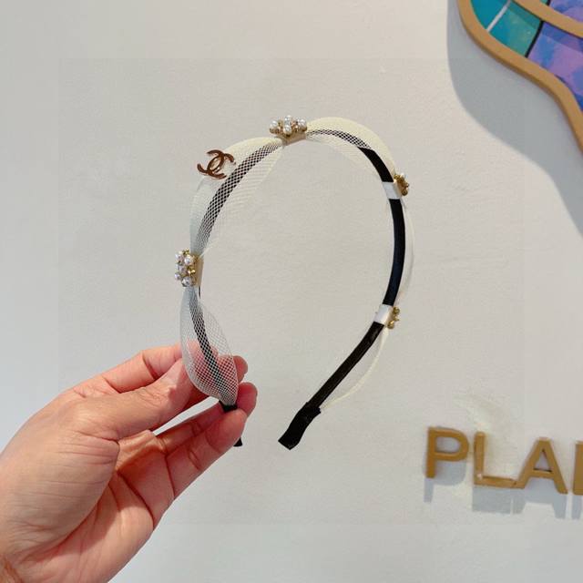 With Packaging Chanel Chanel's Latest Xiaochan Headband Retro Headband Internet