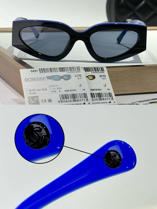 High Version Small Amount Of Imported Thickened Plate Chanel* Mod:6056 Size:54-2