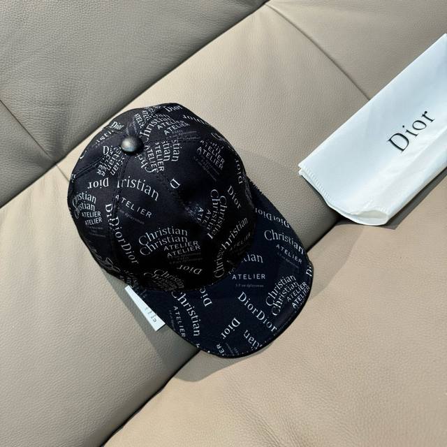 With Box Bag Dior Dior New Original Baseball Cap Christian Dior Silk Screen Retr