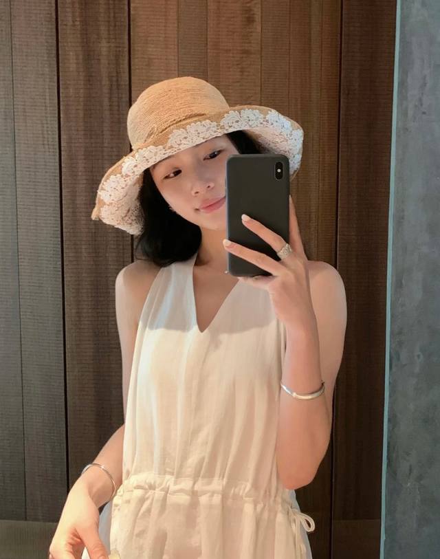 Customized Model, No Refunds Or Exchanges 25 New Raffia Crochet Lace Wide Brim S