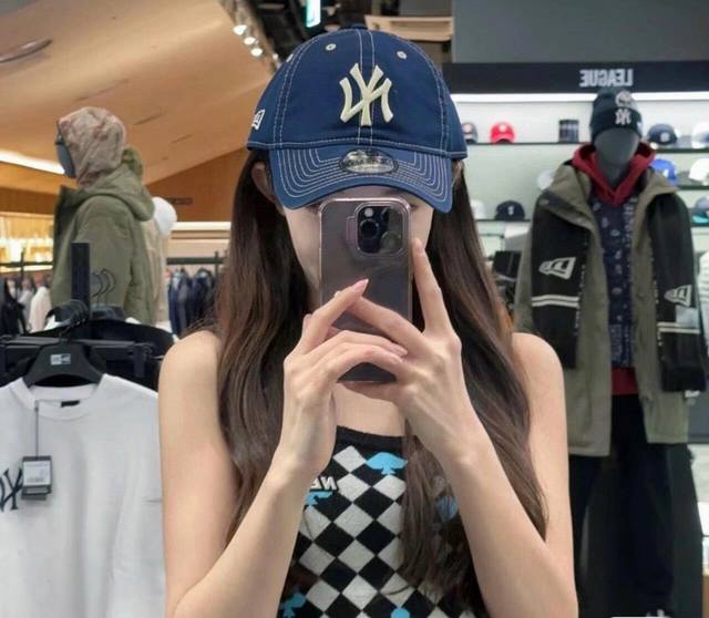 ny Counter New Embroidered Baseball Cap Big Brand Synchronization Super Easy