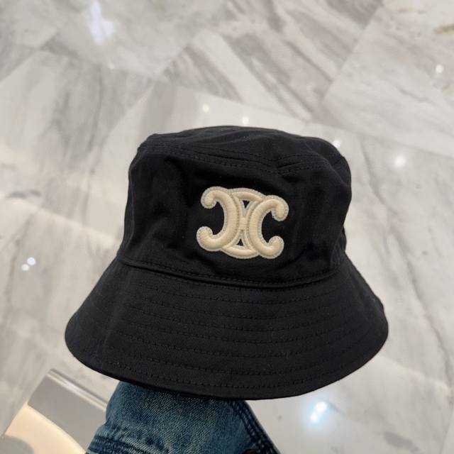 celin Exclusively Developed Embroidery Style Fisherman's Hat Is A Must-Have I