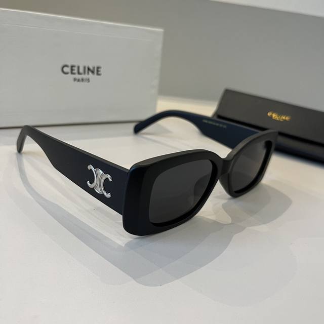 celine Celine New Women's Sunglasses With Large Temples Design, High-End Cele