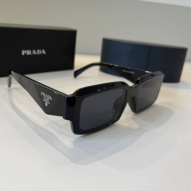 prada Prada High-End Men's And Women's Sunglasses Sunshade Face Modification