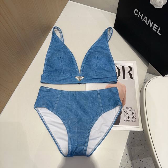 Prada Swimsuit Is So Beautiful That It Is Hard To Capture Its Beauty. It Is Wort