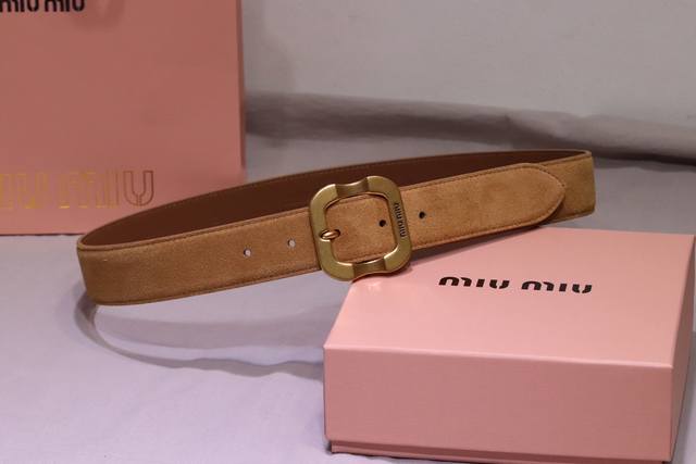 New Model From Miu Miu Counter Perfect 1:1 Replica Of Vintage Boutique With Gold