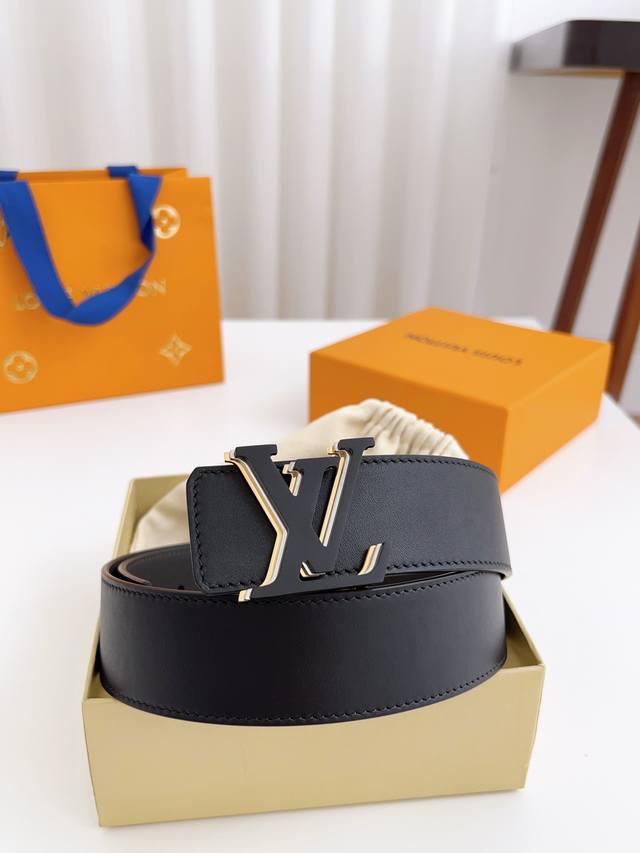 lv Purchase Goods Width 40Mm Inch 5 Double-Sided Original Calfskin Exquisite