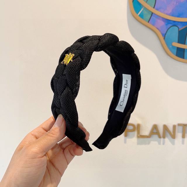 With Packaging Dior Dior Popular D Letter New Headband, Counter Original Goods L