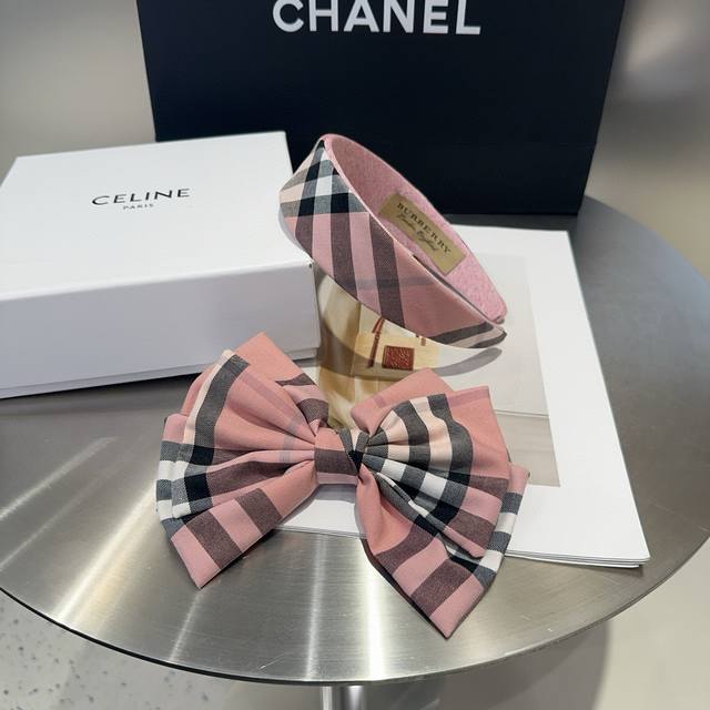 With Packaging Box Burberry Burberry's Latest Plaid Headband Is Fashionable, Pra