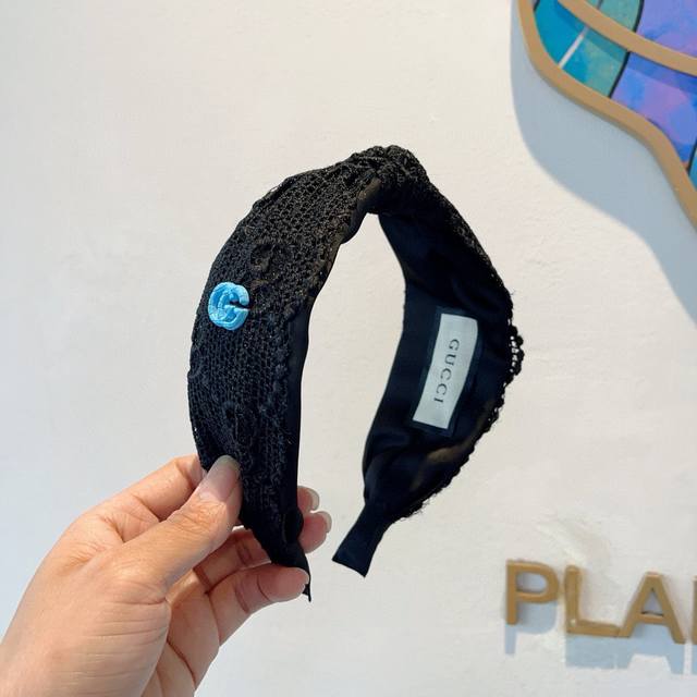 With Packaging Gucci Gucci Classic New Lace Fabric Headband Goddess Must-Have It