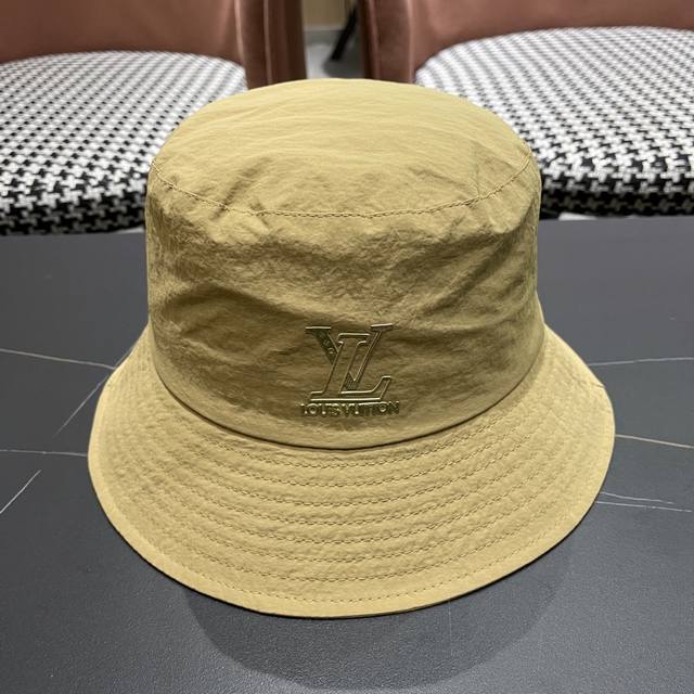 lv Louis Vuitton 2025 New Simple Quick-Drying Fisherman Hat All-Match Daily S